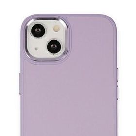 Alan Şanslı iPhone 14 Plus Asya Lila Deri Silikon Kılıf