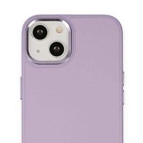 Alan Şanslı iPhone 14 Plus Asya Lila Deri Silikon Kılıf