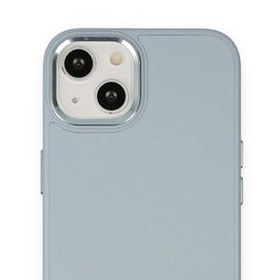Alan Şanslı iPhone 14 Plus Asya Sierra Blue Deri Silikon Kılıf