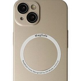 Alan Şanslı iPhone 14 Plus Jack Magneticsafe Lens Gold Silikon Kılıf