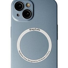 Alan Şanslı iPhone 14 Plus Jack Magneticsafe Lens Sierra Blue Silikon Kılıf