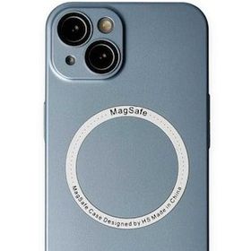 Alan Şanslı iPhone 14 Plus Jack Magneticsafe Lens Sierra Blue Silikon Kılıf