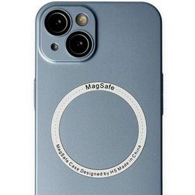 Alan Şanslı iPhone 14 Plus Jack Magneticsafe Lens Sierra Blue Silikon Kılıf