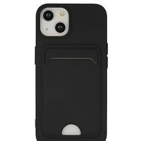 Alan Şanslı iPhone 14 Plus Kelvin Kartvizitli Siyah Silikon Kılıf