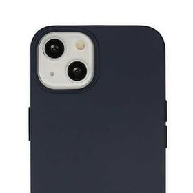 Alan Şanslı iPhone 14 Plus Nano İçi Kadife Lacivert Silikon Kılıf