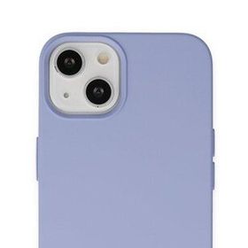 Alan Şanslı iPhone 14 Plus Nano İçi Kadife Lila Silikon Kılıf