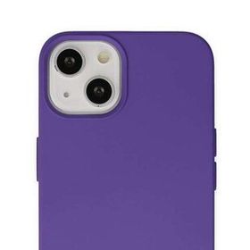 Alan Şanslı iPhone 14 Plus Nano İçi Kadife Mor Silikon Kılıf