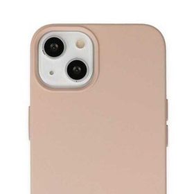 Alan Şanslı iPhone 14 Plus Nano İçi Kadife Pudra Silikon Kılıf