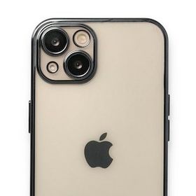 Alan Şanslı iPhone 14 Plus Razer Lensli Siyah Silikon Kılıf