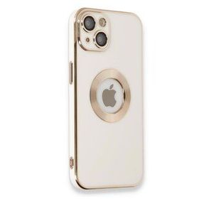 Alan Şanslı iPhone 14 Plus Store Beyaz Silikon Kılıf