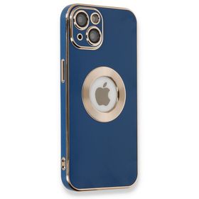 Alan Şanslı iPhone 14 Plus Store Mavi Silikon Kılıf