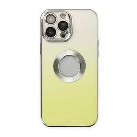 Alan Şanslı iPhone 14 Pro Best Sarı Silikon Kılıf