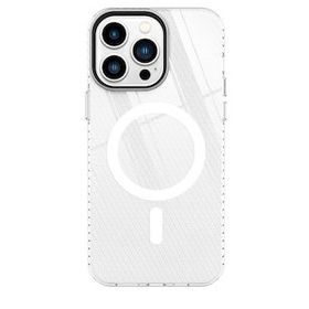 Alan Şanslı iPhone 14 Pro Beta Magneticsafe Şeffaf Silikon Kılıf