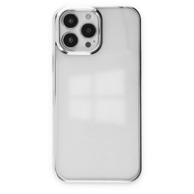 Alan Şanslı iPhone 14 Pro Element Gümüş Silikon Kılıf