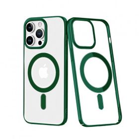 Alan Şanslı iPhone 14 Pro Element Magneticsafe Sert Kapak Köknar Yeşili Kılıf