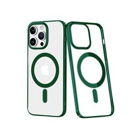 Alan Şanslı iPhone 14 Pro Element Magneticsafe Sert Kapak Köknar Yeşili Kılıf