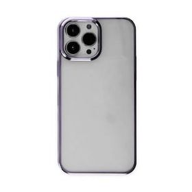 Alan Şanslı iPhone 14 Pro Element Silikon Mor Kılıf