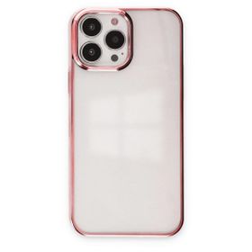 Alan Şanslı iPhone 14 Pro Element Silikon Pembe Kılıf