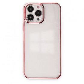 Alan Şanslı iPhone 14 Pro Element Silikon Pembe Kılıf