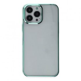 Alan Şanslı iPhone 14 Pro Element Silikon Yeşil Kılıf