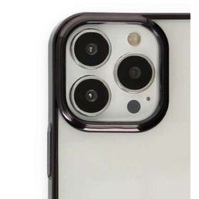 Alan Şanslı iPhone 14 Pro Element Siyah Silikon Kılıf