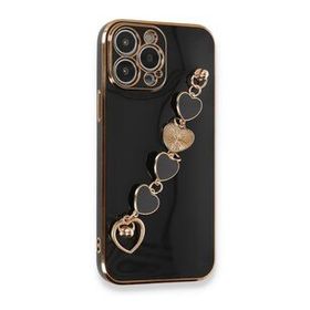 Alan Şanslı iPhone 14 Pro Esila Silikon Siyah Kılıf