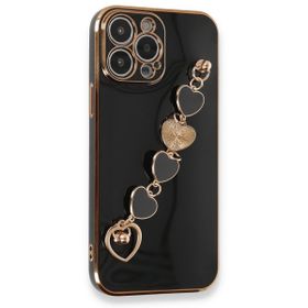 Alan Şanslı iPhone 14 Pro Esila Silikon Siyah Kılıf