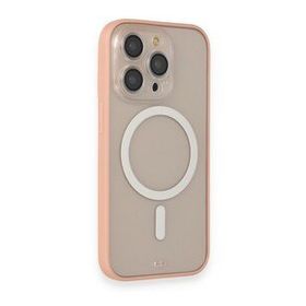 Alan Şanslı iPhone 14 Pro Grand Magneticsafe Kapak Pembe Kılıf