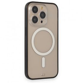 Alan Şanslı iPhone 14 Pro Grand Magneticsafe Kapak Siyah Kılıf