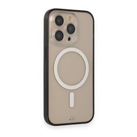 Alan Şanslı iPhone 14 Pro Grand Magneticsafe Kapak Siyah Kılıf