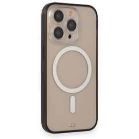 Alan Şanslı iPhone 14 Pro Grand Magneticsafe Kapak Siyah Kılıf