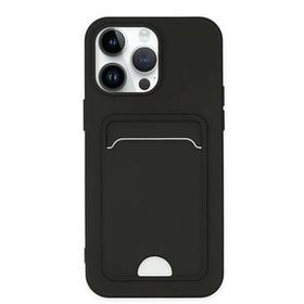 Alan Şanslı iPhone 14 Pro Kelvin Kartvizitli Siyah Silikon Kılıf