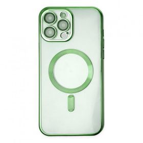 Alan Şanslı iPhone 14 Pro Kross Magneticsafe Kapak Koyu Yeşil Kılıf