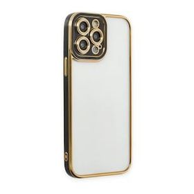 Alan Şanslı iPhone 14 Pro Liva Lens Silikon Siyah Kılıf