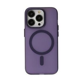 Alan Şanslı iPhone 14 Pro Lodos Magneticsafe Mat Kapak Mor Kılıf