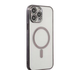 Alan Şanslı iPhone 14 Pro Magneticsafe Lazer Siyah Silikon Kılıf