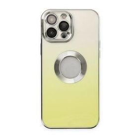 Alan Şanslı iPhone 14 Pro Max Best Sarı Silikon Kılıf