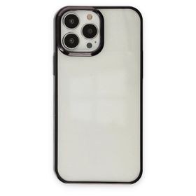 Alan Şanslı iPhone 14 Pro Max Element Siyah Silikon Kılıf