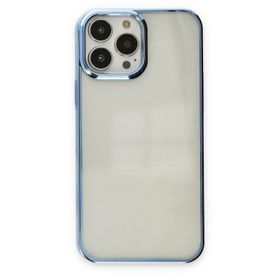Alan Şanslı iPhone 14 Pro Max Element Sky Blue Silikon Kılıf