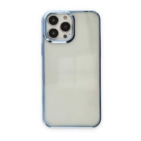 Alan Şanslı iPhone 14 Pro Max Element Sky Blue Silikon Kılıf