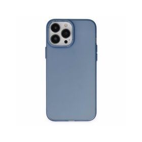 Alan Şanslı iPhone 14 Pro Modos Metal Kapak Lacivert Kılıf