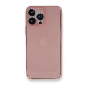 Alan Şanslı iPhone 14 Pro PP Ultra İnce Kapak Pembe Kılıf