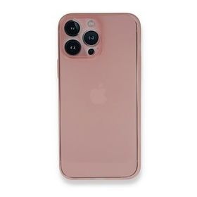 Alan Şanslı iPhone 14 Pro PP Ultra İnce Kapak Pembe Kılıf