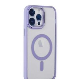 Alan Şanslı iPhone 14 Pro Room Magneticsafe Lila Silikon Kılıf