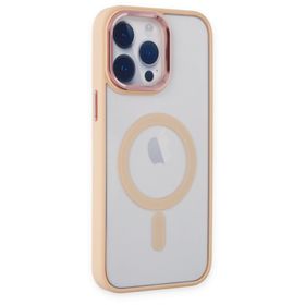 Alan Şanslı iPhone 14 Pro Room Magneticsafe Pudra Silikon Kılıf