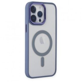 Alan Şanslı iPhone 14 Pro Room Magneticsafe Sierra Blue Silikon Kılıf