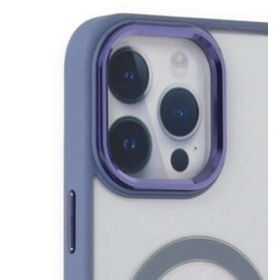 Alan Şanslı iPhone 14 Pro Room Magneticsafe Sierra Blue Silikon Kılıf