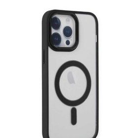 Alan Şanslı iPhone 14 Pro Room Magneticsafe Siyah Silikon Kılıf