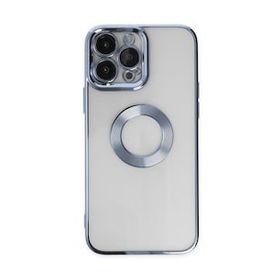 Alan Şanslı iPhone 14 Pro Slot Silikon Sierra Blue Kılıf