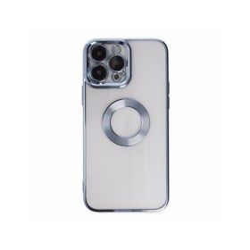 Alan Şanslı iPhone 14 Pro Slot Silikon Sierra Blue Kılıf
